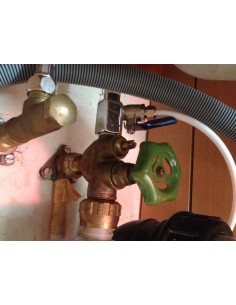 Connecteur  T sous évier 3/8" F/M 2