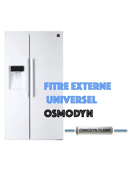 Filtre universel externe réfrigérateur américain