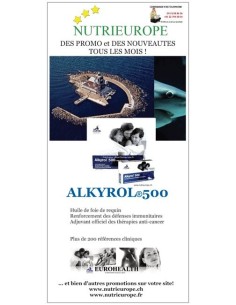 Alkyrol 500, Nutrieurope distributeur officiel Eurohealth 2