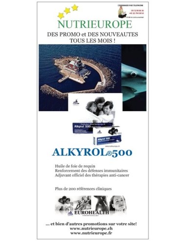 Alkyrol 500, Nutrieurope distributeur officiel Eurohealth