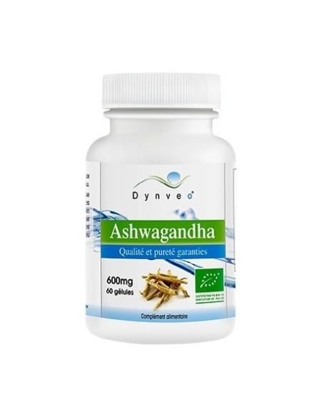 Ashwagandha Bio 600 mg - 60 gélules