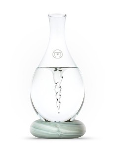 Carafe en verre à vortex - Mayu 2