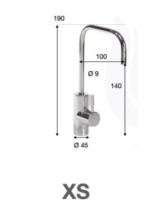 Robinet 1 voie pour osmoseur 2