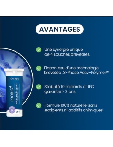 Probiotiques : Complexe Probio4