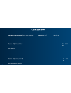 VITAMINES D3 + K2MK-7 2