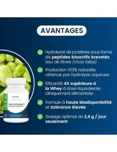 PeptiStrong- Hydrolysat de Protéines pour la santé musculaire