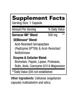 SERRACOR-NK (à la nattokinase) 2