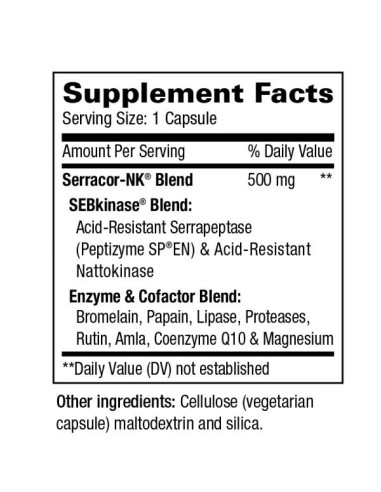 SERRACOR-NK (à la nattokinase)