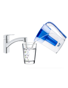 Carafe de table Bleue Quell ultra-filtration Disruptor®