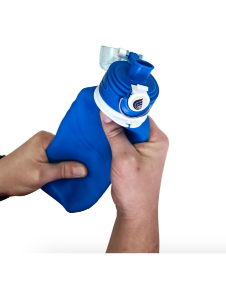 Gourde filtrante 1 litre légère et compressible Performance garantie Osmodyn