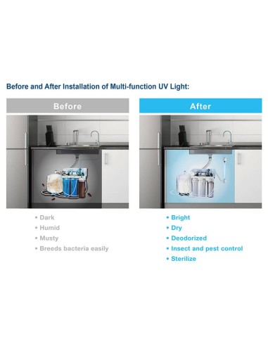 UV Bactéricide  6 w-  raccord rapide  1/4